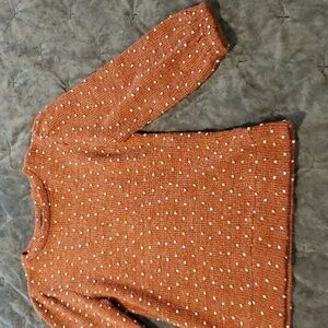 Ampersand & polka dot sweater